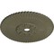 Ekena Millwork Melonie Ceiling Medallion (Fits Canopies up to 6 1/4"), 36 1/4"OD x 1 7/8"P, Spartan Stone CM36MESSF - alternate 2